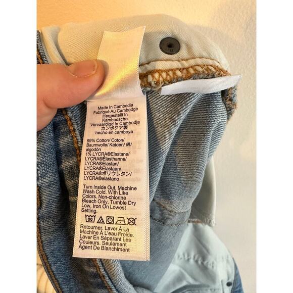 J. Crew Mid Rise Flare Cropped Retro Stretch Plus Size Comfortable Jeans Size 34 - Picture 5 of 6